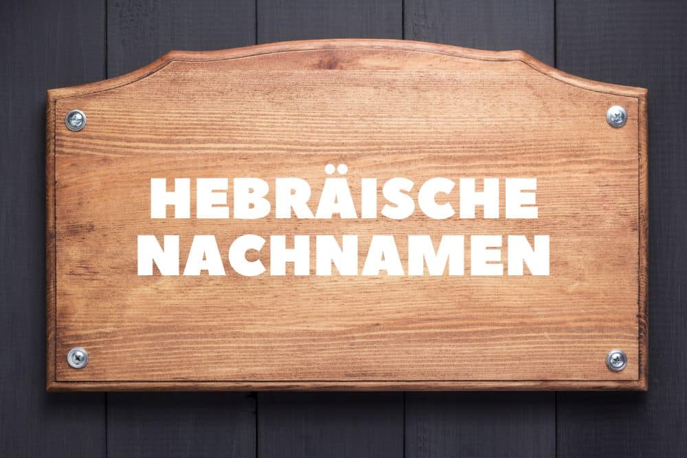 Hebräische Nachnamen