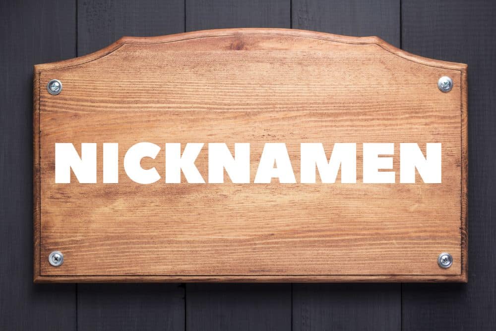 Nicknamen