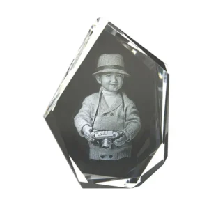 Geschenk für die Großeltern - Foto in 3D Glasoptik mit Ihrem Enkel