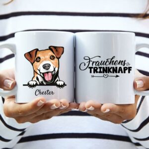 Hunde Portrait - Personalisierte Tasse