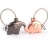 Schlüsselanhänger küssende Elefanten 1 Paar ( 2 Stück )